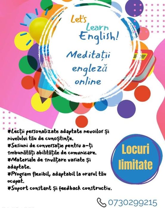 Meditații engleză/cursuri de limba engleză