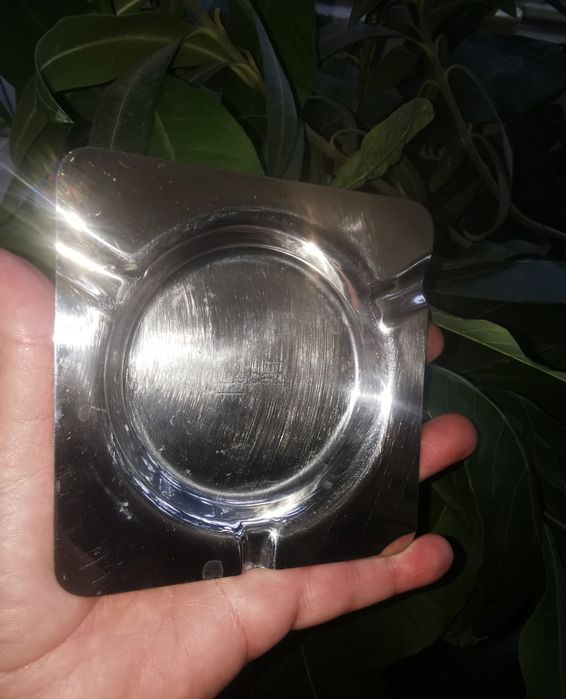 Scrumiera inox Zepter