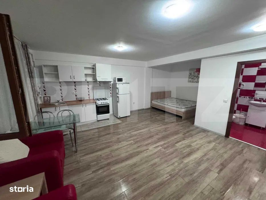 Garsoniera de inchriat, 35 mp, zona Sub Cetate