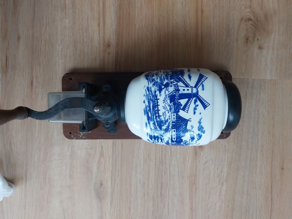 Accesoriu decorațiune înfrumusețare ceramica lemn Olanda Delft 1960