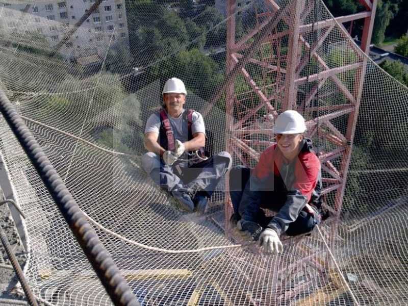 Строительная ЗУС защитная сетка. капрон  стройка сеткалишь  от произво