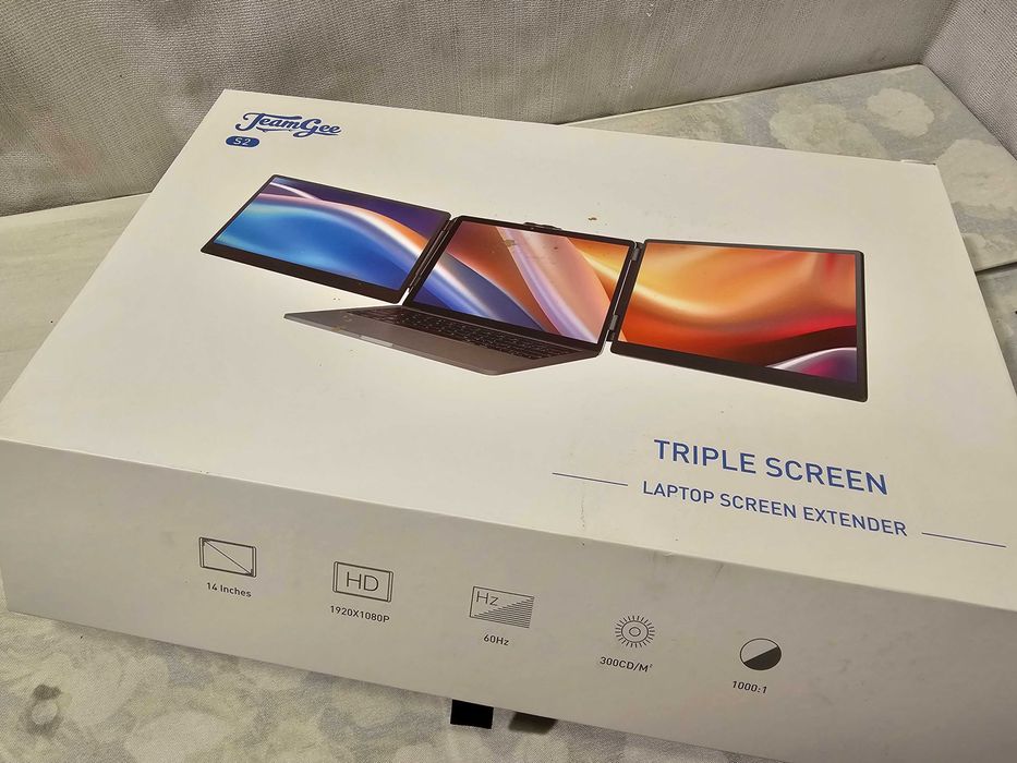 Monitor portabil 2x "14 inch Teamgee s2 Kefeya s2