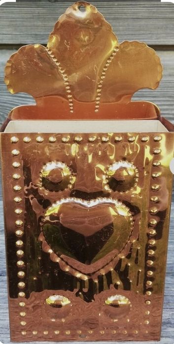 Старинен държач за голяма кибритена кутия