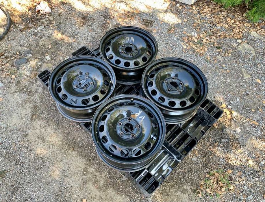 4бр.Оригинални железни джанти 16цола ET50 5x112 за Vw,Audi,Seat,Skoda