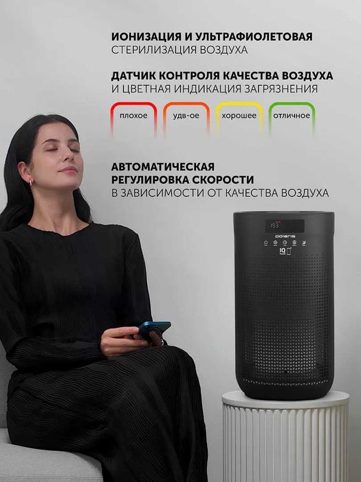 Очиститель воздуха Polaris PPA 4050 WI-FI IQ Home