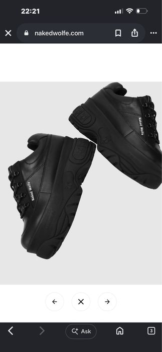 Naked Wolfe обувки platform sporty