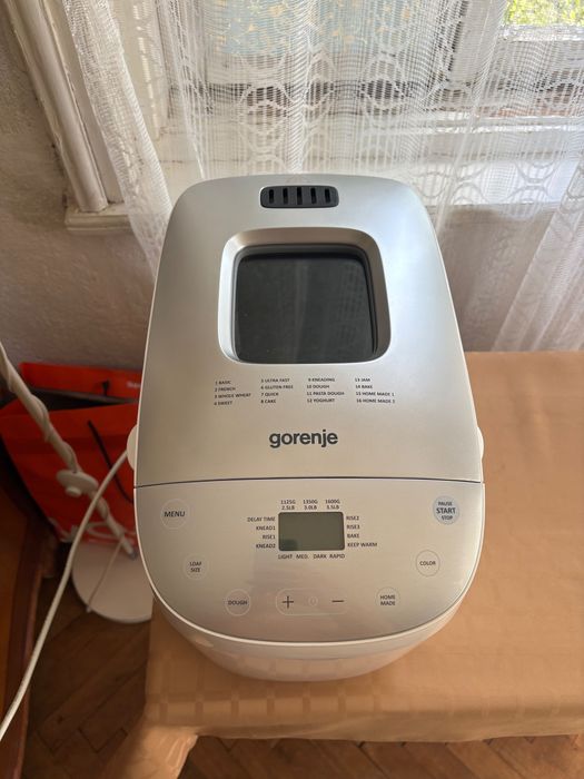 Хлебопекарна Gorenje