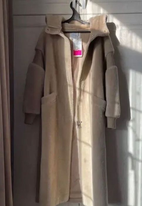 Шуба новая  овчина натуральная