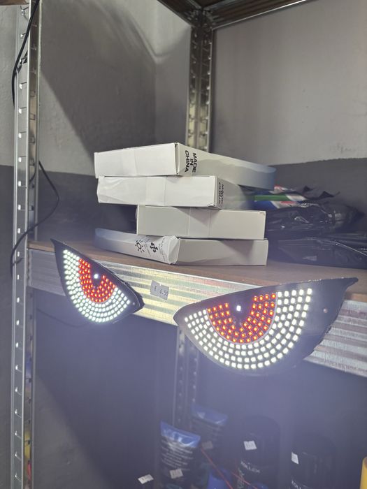 LED „Devil Eyes“ светлини за автомобил – ефектни демонични очи (USB)