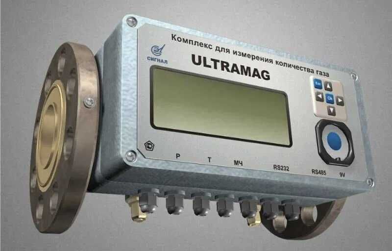 Продаётся БУ газовый счётчик ULTRAMAG G-100, а также к нему узел учёта
