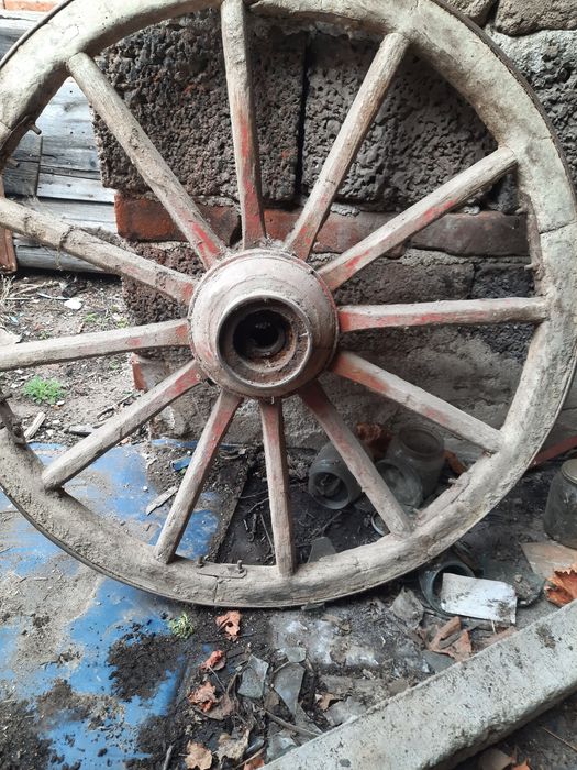 Автентично волско колело и чекрък