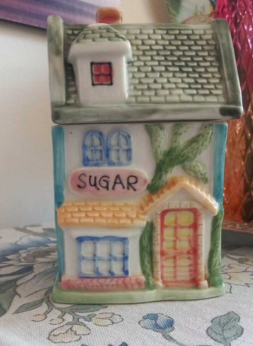 Порцеланова Къщичка за захар