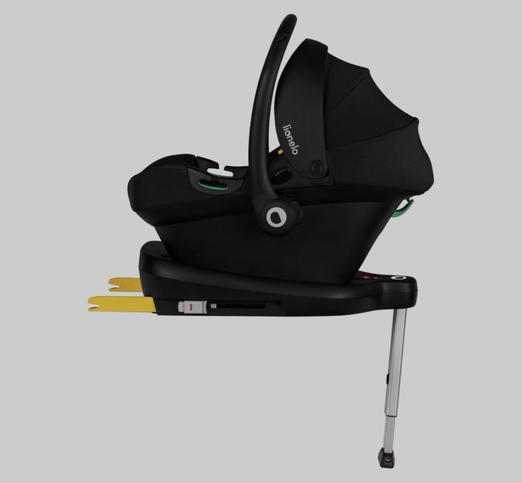 Carucior 4 in 1, Lionelo Amber,  cu scoica auto testata ADAC, baza isofix