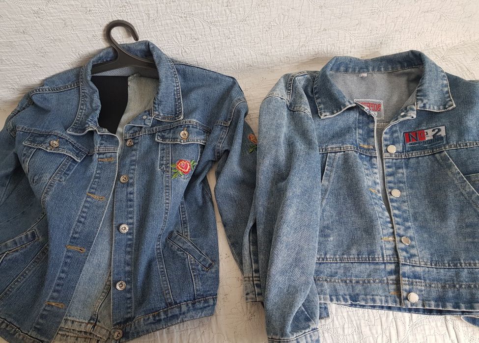 Джинсовая куртка.