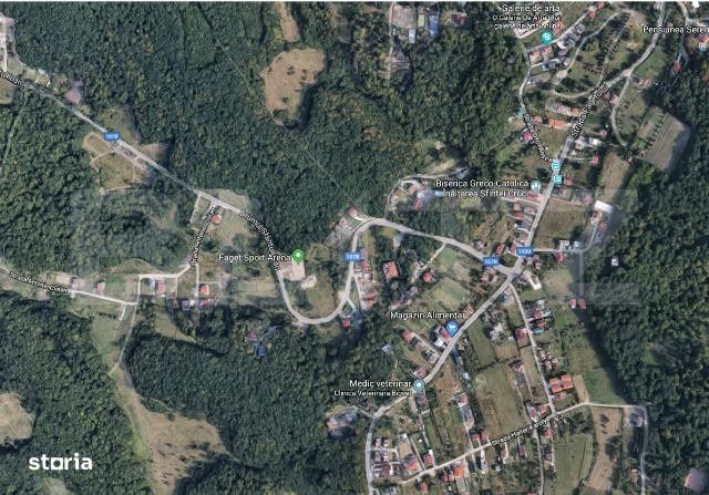 Teren de vanzare 2200 mp, front 24 ml, Aapp - zona de agrement