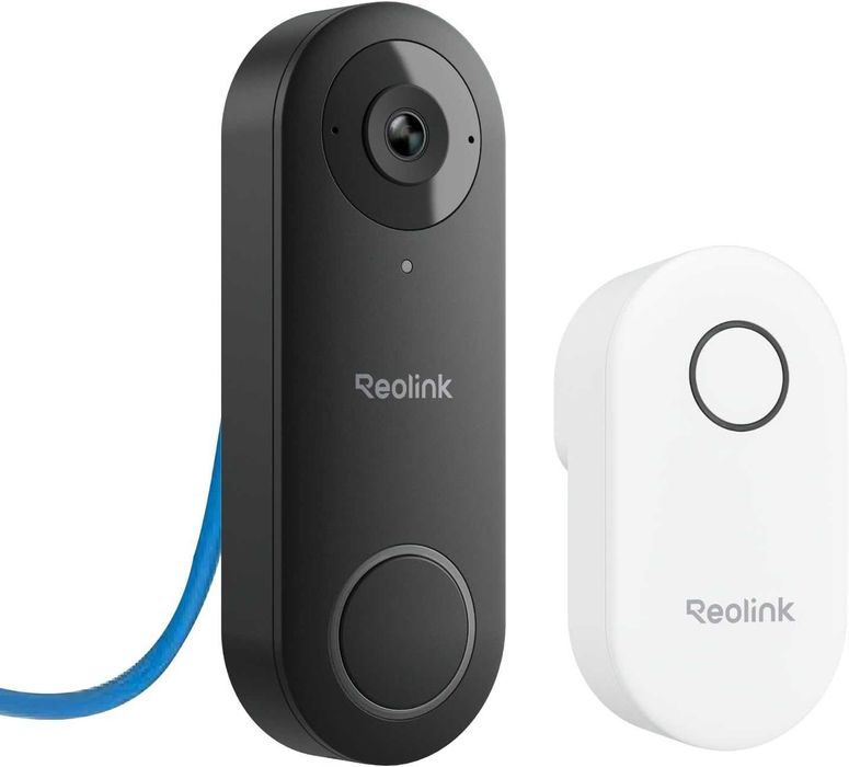 Sonerie video wireless Reolink, PoE, 5MP 2K, D340P