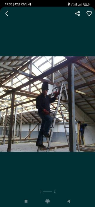 Svarshik Сварчик  Krisha naves garaj tom leksanchi ustalar