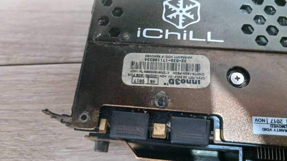 Nvidia gtx 1070 -8gb  posibil defecta