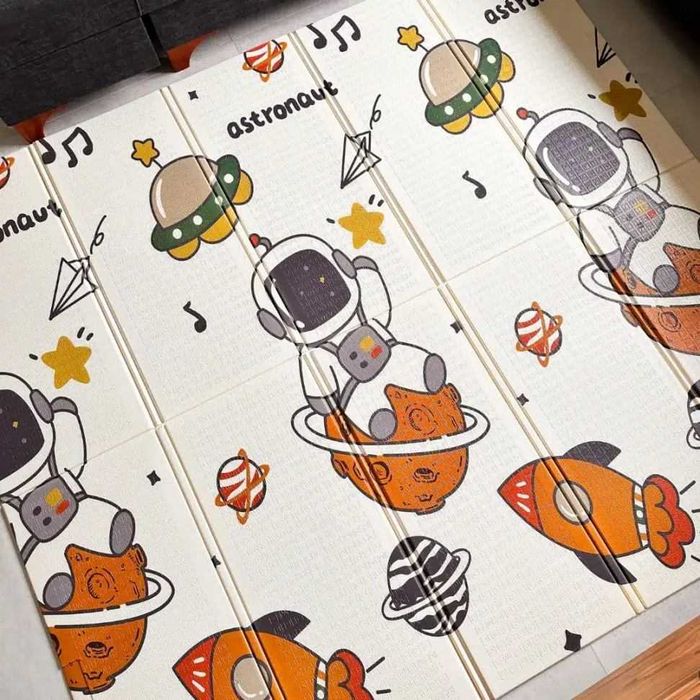 двулицево килимче с чанта 200х180 1см