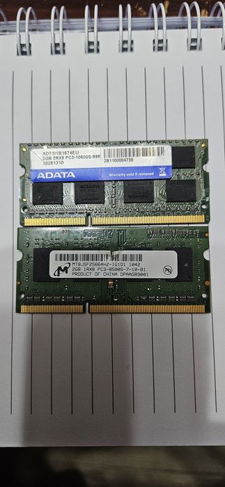 Рам памет за лаптоп 2х2GB