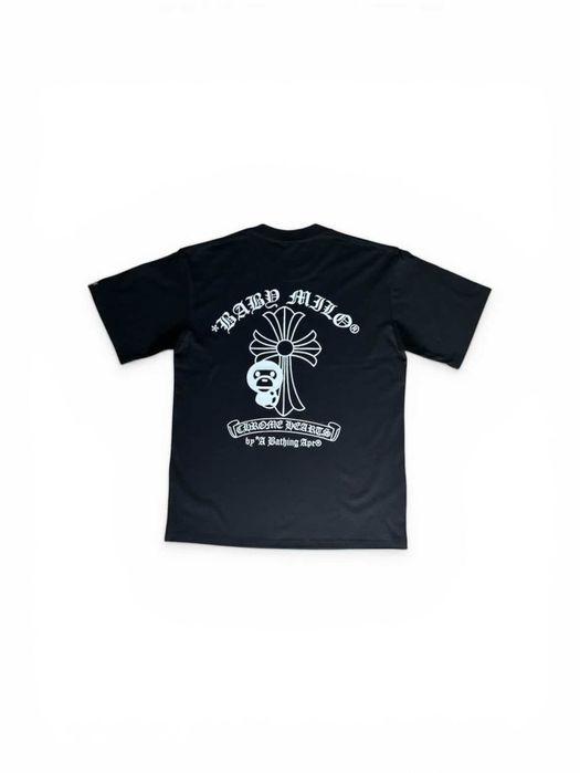 Bape X Chrome hearts t-shirt