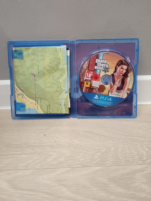 Игровой диск Гта 5