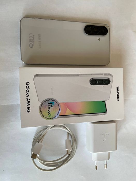 Srochniy sotiladi Samsung a56 8/128 talik karopka dak zaryatka chexol