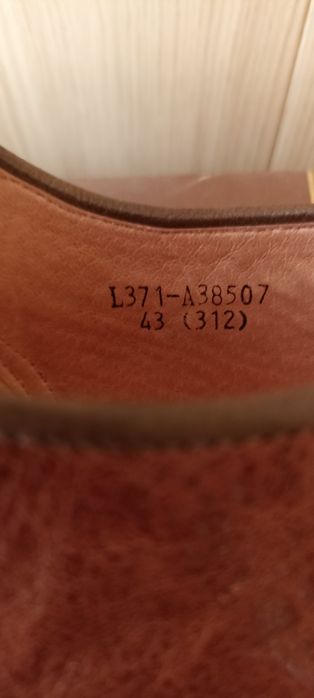 Мужские летние туфли