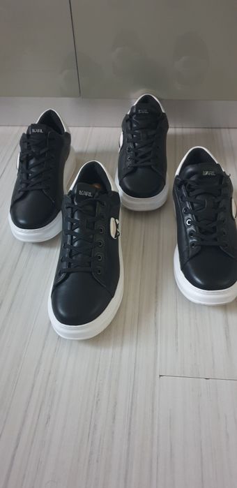 Karl Lagerfeld  45/29см - 44/28 ОРИГИНАЛ! Мъжки  / кецове/  ест. кожа
