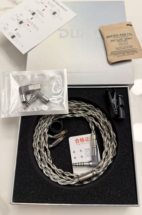 Cablu casti DUNU DUW03 (2pini 0.78mm) 3.5+4.4+USBC