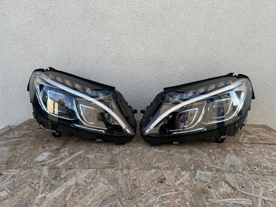 SET Far stanga dreapta Mercedes C Class W205 Full LED ILS Originale
