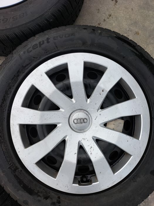 4бр. Железни джанти 15цола 5x100 VW Polo / Seat Ibiza  / Audi A1