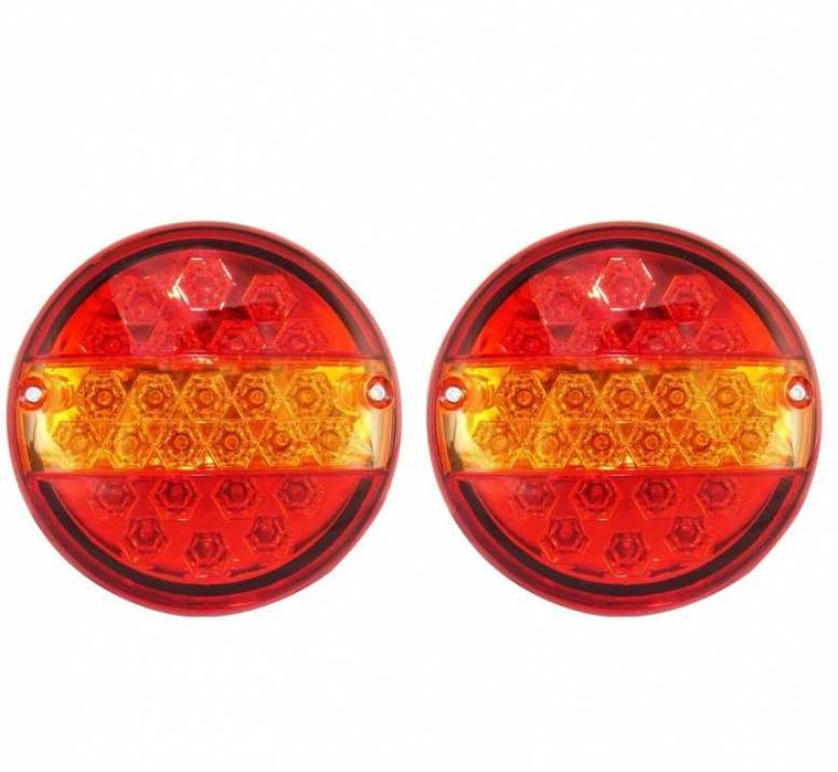 Led Лед Кръгли Стопове, Стоп за камион, бус, ремарке 12V-24V