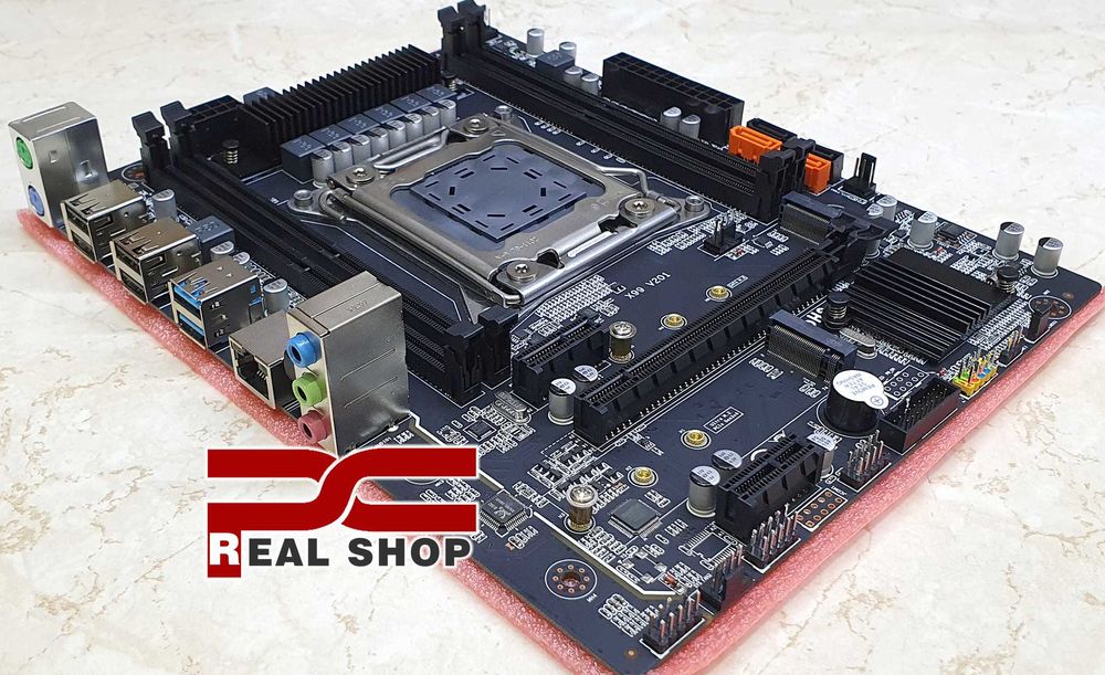 X99-LITE! X99 + Intel Xeon E5-2640v3 3.4GHz 8 ядер, 16 пот; 8GB DDR4