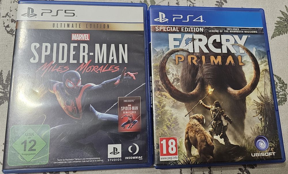 Spider Man Miles Morales, Far Cry primal