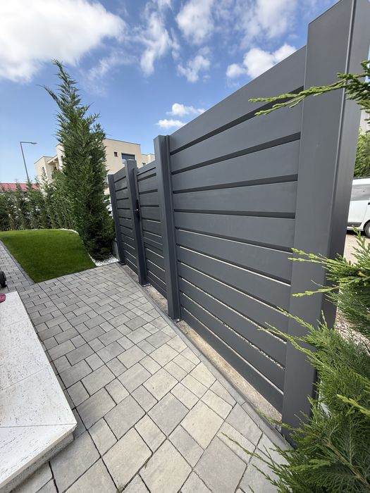 Gard Porti din Aluminiu