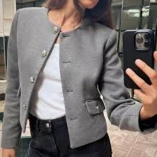 Сако Zara и Розово Яке JDY