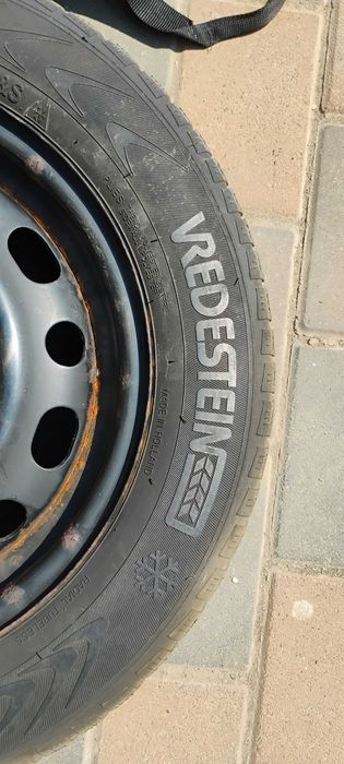1 janta tabla 5jx14 ET 49, 4x100, R14 cu anvelopa 175/65 R14 82T