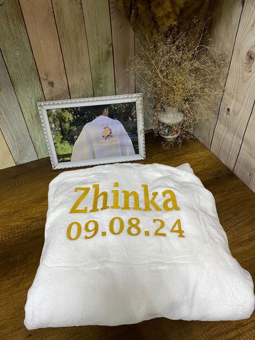 Именные халаты и полотенца