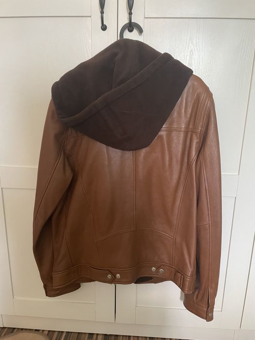 Geaca din piele naturala barbati