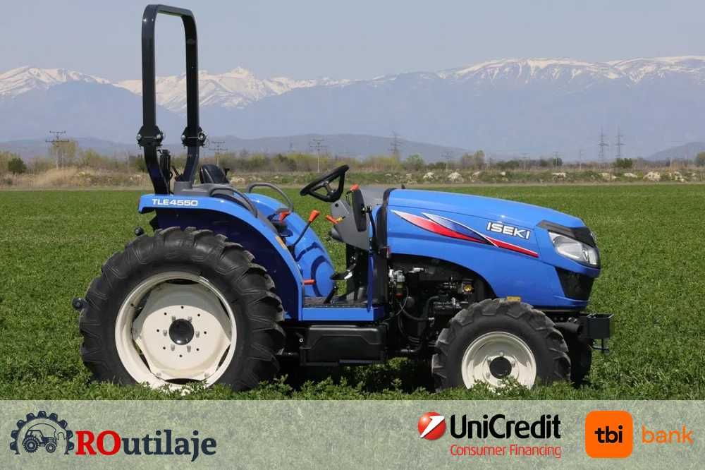 Tractor nou Iseki 4x4 japonez, eligibil fonduri europene și leasing