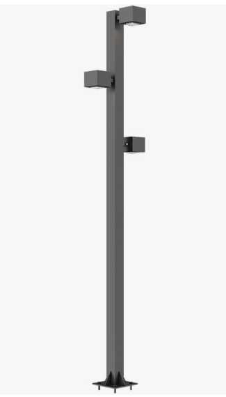 Кучаларни ёритгувчи симёгоч (Akfa). Уличьные фонари. Столба. LED