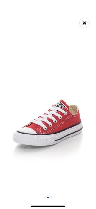 Tenesi Converse rosii 33.5 potriviti pt 35