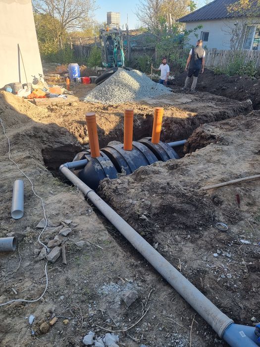 Fose septice ecologice tricamerale