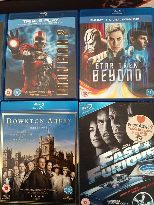 Lot 10 Filme Bluray in stare foarte buna