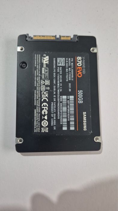Samsung 870 EVO SSD