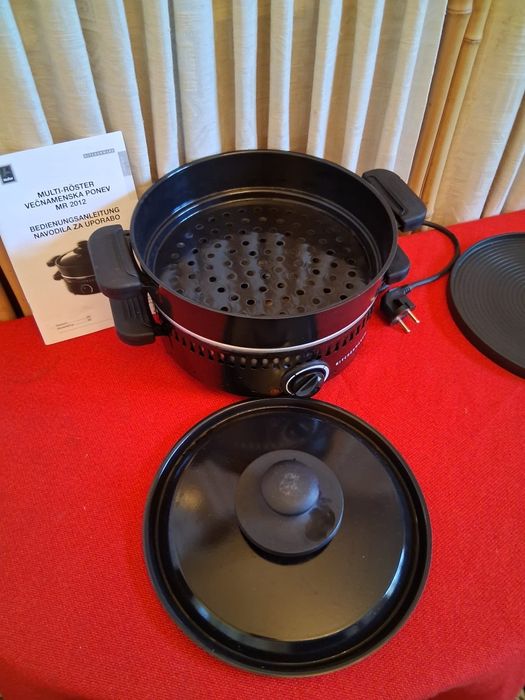 Cuptor multifuncțional Stöckli pentru castane, grătar si clătite.