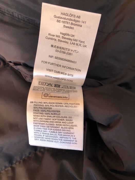 Haglofs Bield Down Jacket ОРИГИНАЛНО мъжко зимно яке пух и пера - M