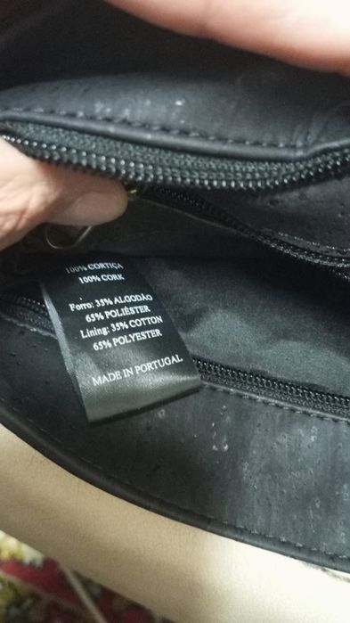 Женские сумки  с пробковой  ткани