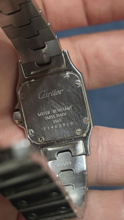 Cartier Santos Galbée 1565 – оригинален Swiss Made